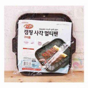 바베큐그릴 삼겹살불판 캠핑그릴 사각불판 고기불판 야외용불판 캠핑