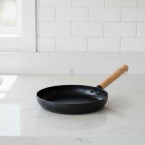 20cm 프라이팬 깊은 볶음팬 우드 조리도구 손잡이 인덕션