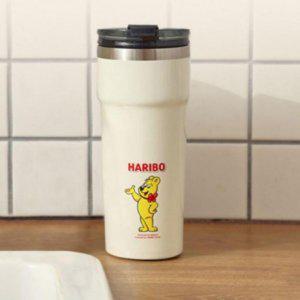 캠핑 캐릭터 물병 500ml 냉온 텀블러 1P 하리보 사무실 스포츠물병 중등 초등 골드베어