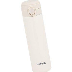 원터치 키친아트 보틀 500ml 텀블러 물병 스텐 화이트