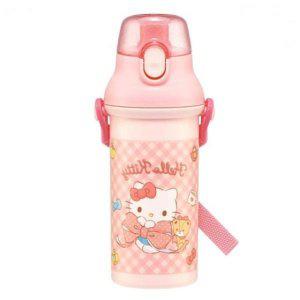 헬로키티 빅리본 원터치 클리어 물병 물통 480ml