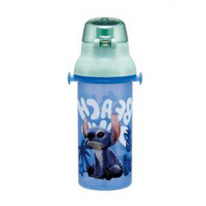 릴로 스티치 원터치 클리어 물병 물통 보틀 480ml