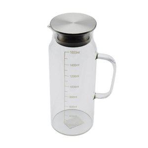 내열 유리 물병 1.6L 밀폐 용기 물통 보틀