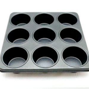 논스틱 양면 코팅 베이킹 빵틀 머핀 9구 머핀틀 트레이