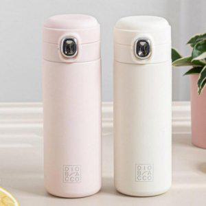 원터치 보냉 보온 대용량 스텐 물병 텀블러 400ml