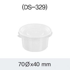 일회용 배달 포장 용기 소스컵 용기 80ml 100set x5개 일회용소스용기