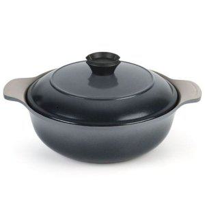 러브송 주물 냄비 21cm 인덕션 코팅 찌게 전골 냄비 인덕션IH냄비 찌개냄비 주방냄비