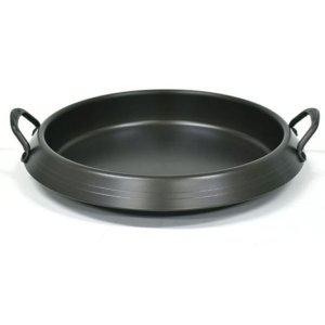 두꺼운 경질 전골 냄비 업소 식당 부대 찌게 냄비32cm 곰솥냄비 전골팬 무쇠냄비 주물냄비