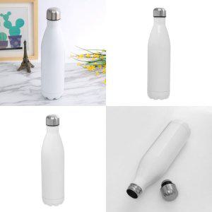 유광 진공 보온병 750ml 화이트 물통 보온물통