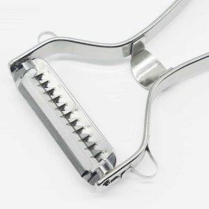 스텐 핸디형 채칼 3.0mm 야채칼 스텐감자칼 감자필러 감자채칼 당근채썰기 파채칼 감자칼채칼 당근채칼 채