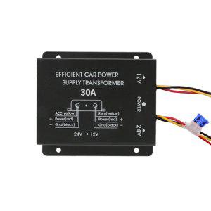 DC-DC 12V 변환컨버터 30A 차량용 전압 변압기 다운 DC컨버터