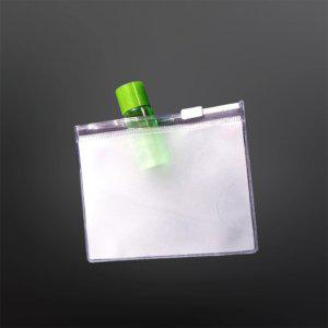 두껍고 튼튼한 PVC 파우치 지퍼백 20X15cm 50매