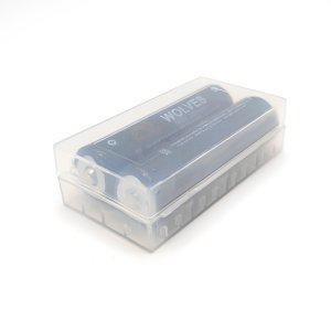 울브스 리튬이온 3300Mah 18650배터리 2알 케이스세트
