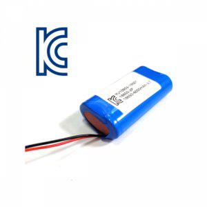 울브스 3.7V 리튬이온 18650 배터리팩 6000mAh