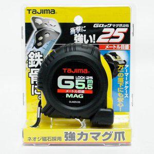 타지마 줄자 다용도 줄자 거리 측정기 자석 5.5m 25mm