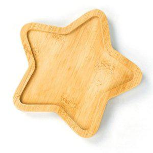 (5차 ) 대나무 우드코스터 컵받침 (15cm 별) 10개