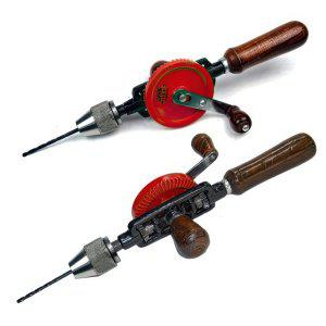 자야 DIY 목공 작업 가정용 전문가용 수동 핸드 드릴 목공드릴 수동드릴
