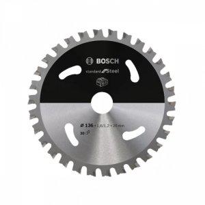 보쉬 무선톱 원형 톱날 스틸용 136MM 30T