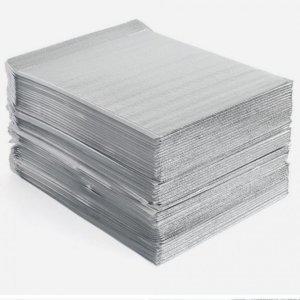 접착식 은박 보냉봉투 50p세트 보냉팩 45x50cm 간펀 물류 택배