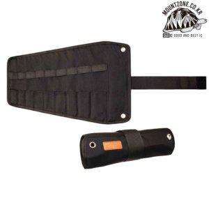 국산 블랙 롤타입 공구가방 파우치 쌈지 430 x 295mm 9 pocket 나일론-30B