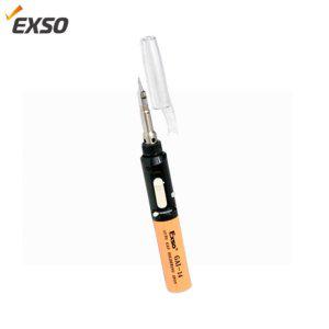 EXSO 휴대용다용도가스인두기 온도 200-550도 사용시간 1hr 15min 충전용량 14cc(GAI시리즈)-14