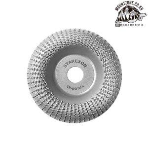 STAREXON 목공용 125mm 컵타입 그라인딩휠 내경 16-22mm 겸용-125
