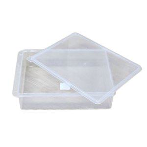 PC 사각 보존식용기 외피 대형 27x20cm 케이스 어린이집 유치원 구내식당 위생용기