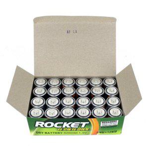 로케트 DM랩 D형건전지 R20 2입x12개 1타 로케트R20 라디오건전지 로케트대형건전지