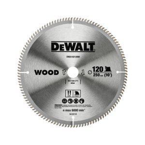 디월트 DWA102120W 씬커프 목공용 원형톱날 250mm