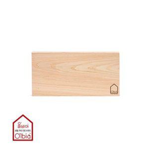 올비아 도마 편백 도마 소 무절 40cm x 20cm
