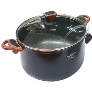 대리석 코팅 곰솥냄비 28cm 인덕션 전골 찌개 대용량 주방 조리용