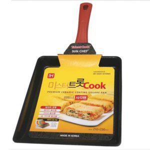 인덕션 사각 후라이팬 23cm 프라이팬 계란말이 계란팬 주방용품