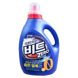 라이온 비트 진드기 액체세제 드럼용 3L 4개입 박스 라이온코리아