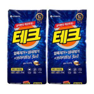 테크 6kg+6kg 베이킹파우더 세탁세제 분말세제