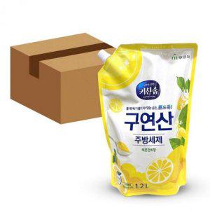 무궁화 키친솝 구연산 주방세제 레몬 민트향 1.2L 10개