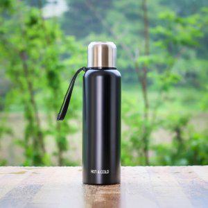 핫앤콜드 듀얼 진공 보온병(1.5L) (블랙) 커피 캠핑보온병