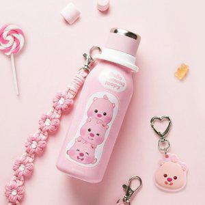 잔망루피 키링 스트랩 텀블러세트 500ml