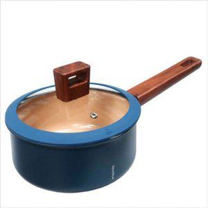 블루 인덕션 편수냄비 18cm 전골 라면 찌개 자취생 요리 주방용품
