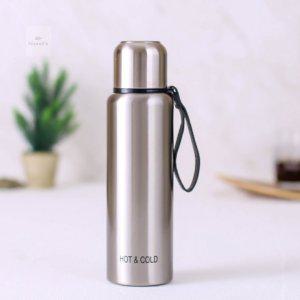 거름망 보온병 물 커피 차 보온 보냉 물병 800ml 실버 보온물병 등산물병 거름망텀블러