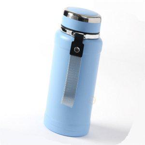 보냉 보온병 800ml 블루 캠핑보온병 학생물병 스테인리스보냉병
