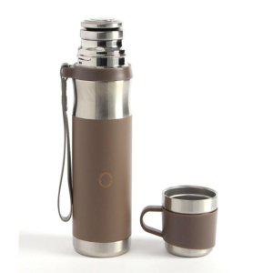 보온병 500ml 브라운 차망보온병 학생물병 보냉물병