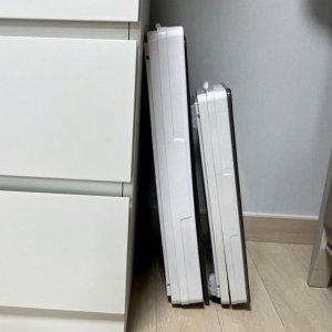 폴딩박스 접이식 오픈형 투명 박스 55L 대용량 수납함