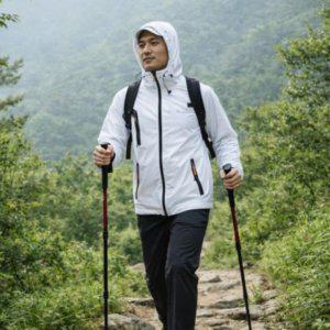 남여공용 경량 골프 우의 레인 수트 바람막이 비옷 세트