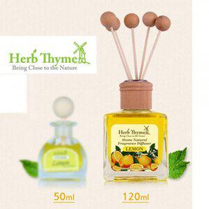 HT LAVIE 디퓨져120ml 05레몬 012934 실내용 세제 디퓨저 일용잡화 옷장 비치형 욕실 향분사기 제지 실내공