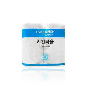 프레시원 키친타올 150매x2롤 X 12개