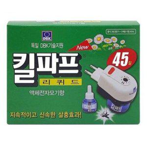 모기퇴치기 모기 퇴치 + 전자 액체 훈증기 매트 본품 액상 세트 향 기