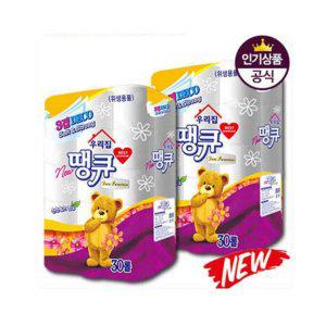 루미나D 우리집 땡큐 3겹 롤 화장지 휴지 30 1+1 2팩