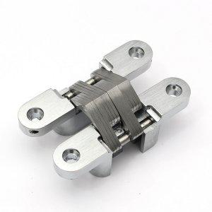 히든 경첩 숨은 매립 은폐 힌지 118mm 실버 인테리어 부속