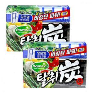 냉장고용 2개 홈즈 X 240g 탈취탄 양문형 애경