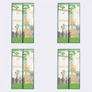기린아이 문 모기장 100x210cm 아파트현관방충망 방문모기장